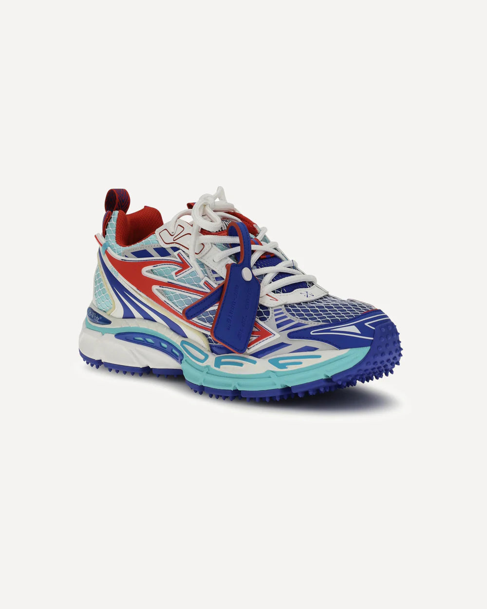 Sneakers Be Right Back Blu Multicolor Off White