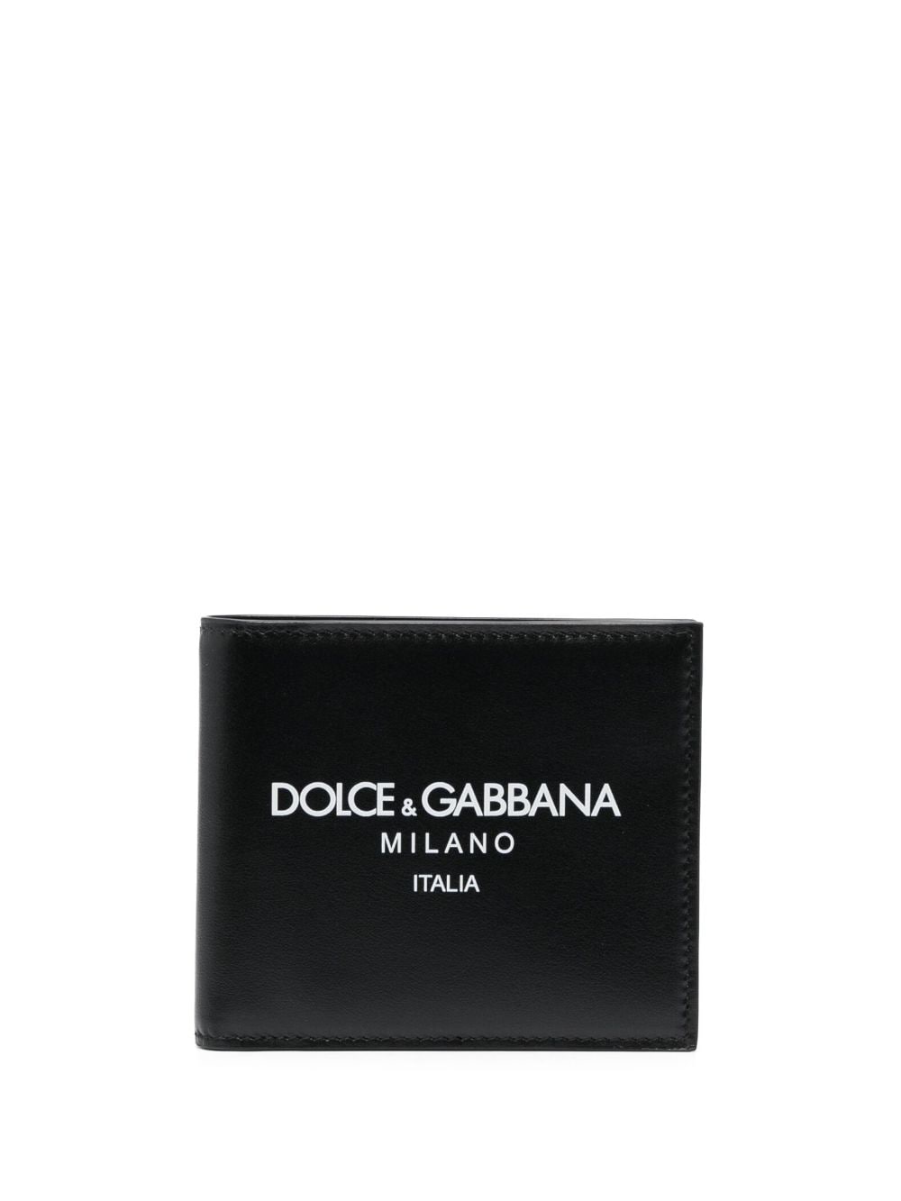 PORTAFOGLIO NERO CON SCRITTA DOLCE E GABBANA