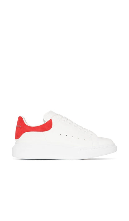 SNEAKERS BIANCA RETRO ROSSO ALEXANDER MCQUEEN
